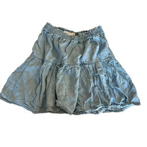 Name It girls size 7 denim flowy skirt